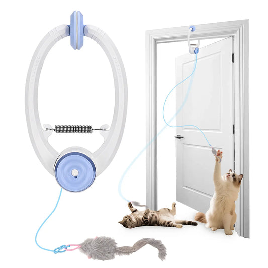 Cat Toy Electric Door Rechargeable Kitten Toy