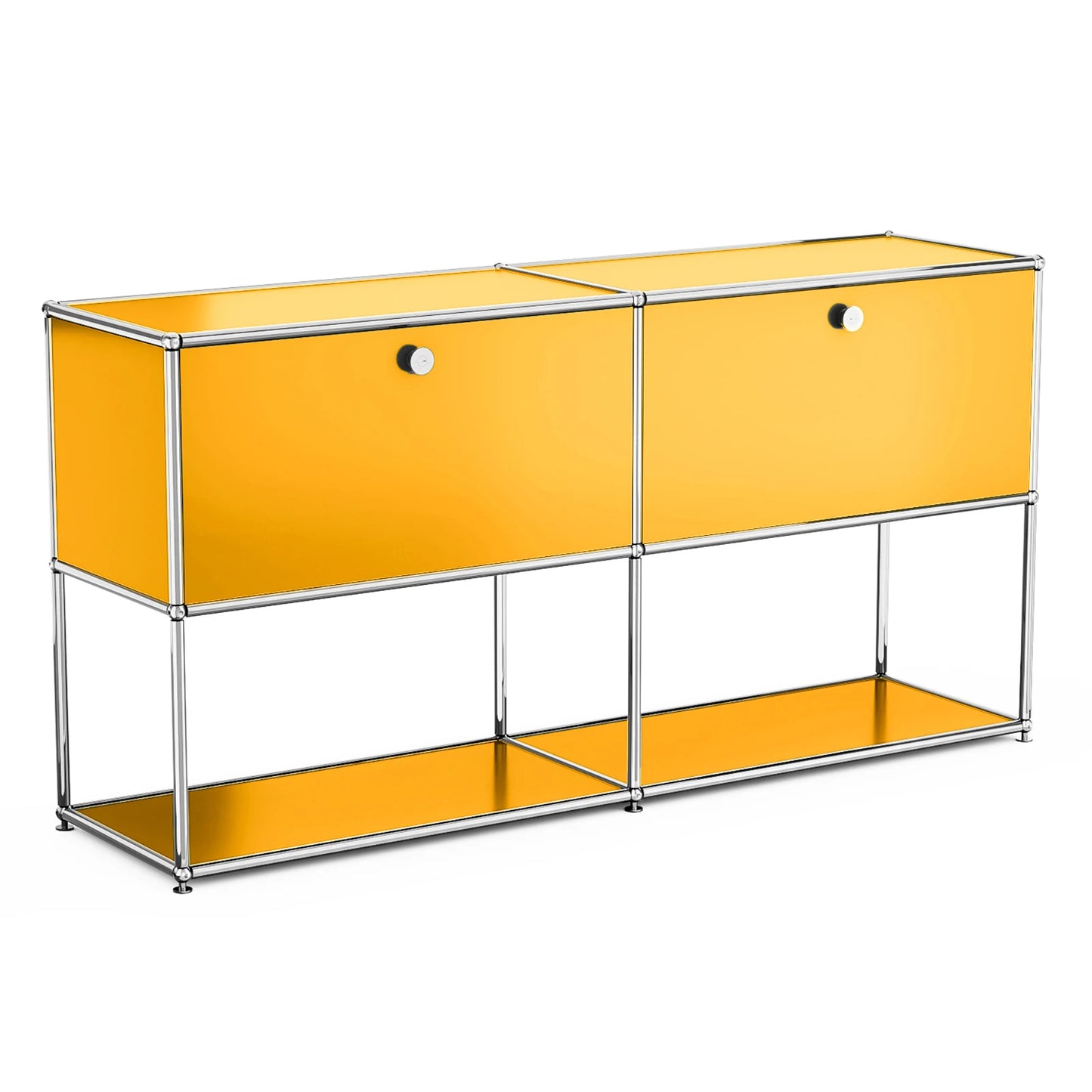 Modern Storage Cabinet Versatile Free-Standing Organizer For Bedroom