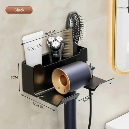 Hair Dryer Holder Wall Mounted For Your Bathroom