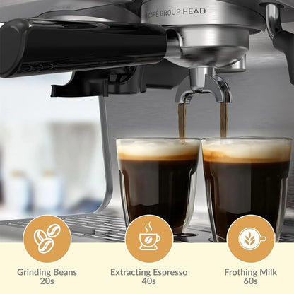 20 Bar Espresso Coffee Machine For Coffee Lover