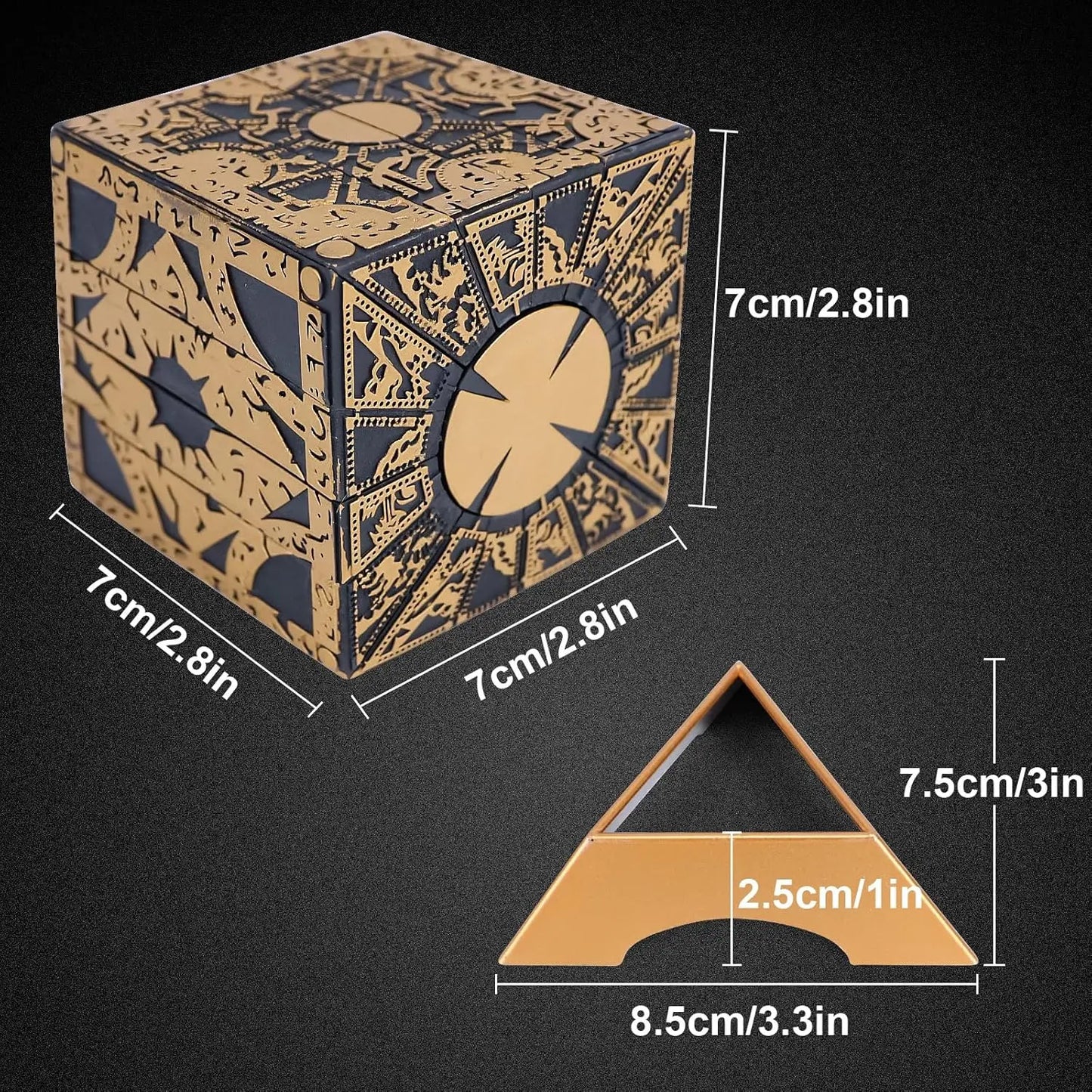 Hellraiser Puzzle Box Lament Configuration Halloween Movie Prop