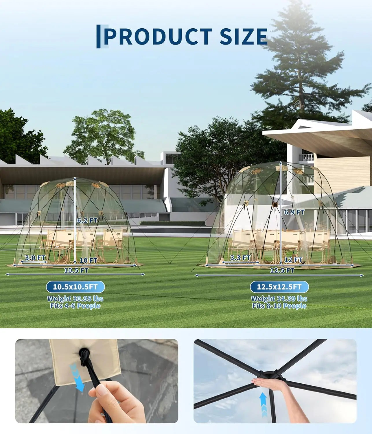 Outdoor All Weather Proof Portable Tent