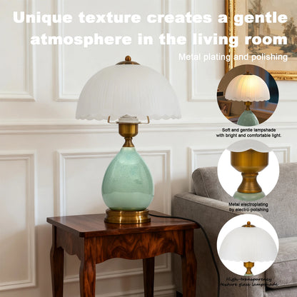 Vintage Ceramic Table Lamp Traditional Modern Living