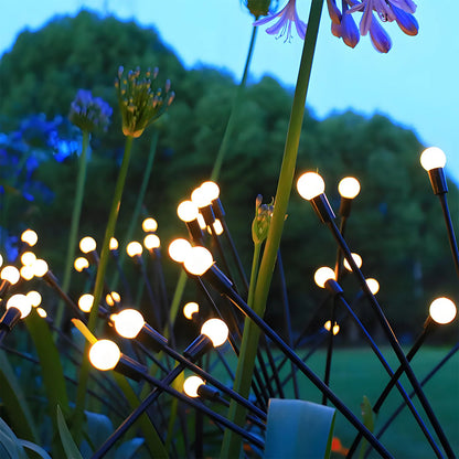 8-Head Solar Firefly Lights LED Waterproof For Outdoor Use