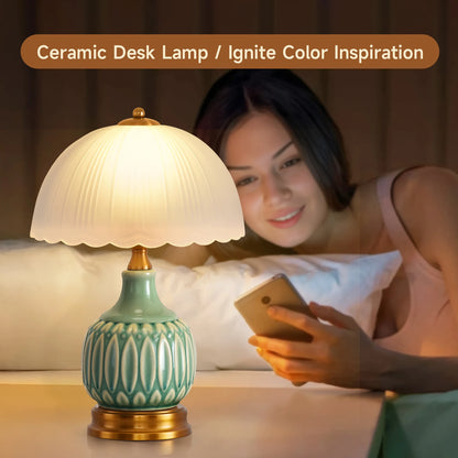 Vintage Lamp For Living Room Bedroom Nightstand