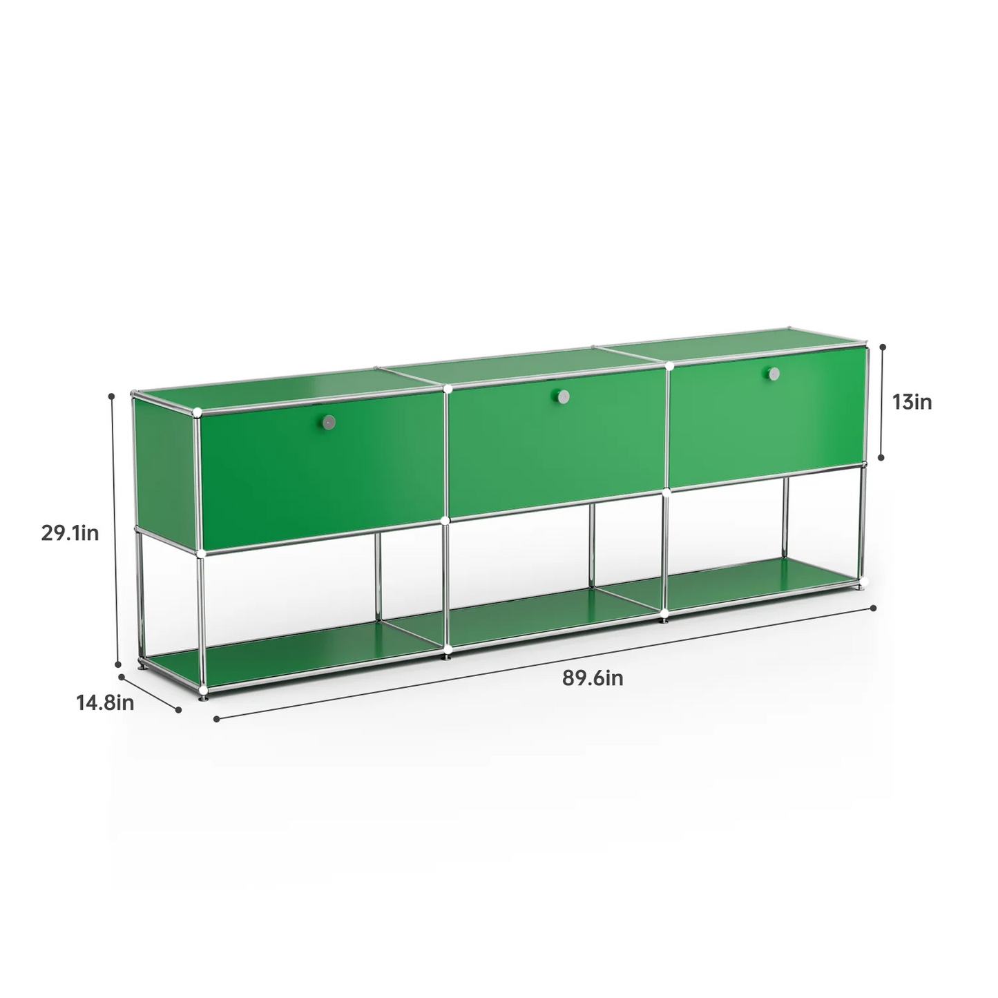 Modern Storage Cabinet Versatile Free-Standing Organizer For Bedroom