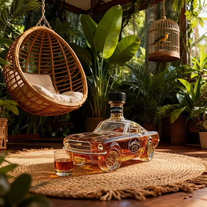 Car-shaped Whiskey Decanter - Art Sculpture  Barware
