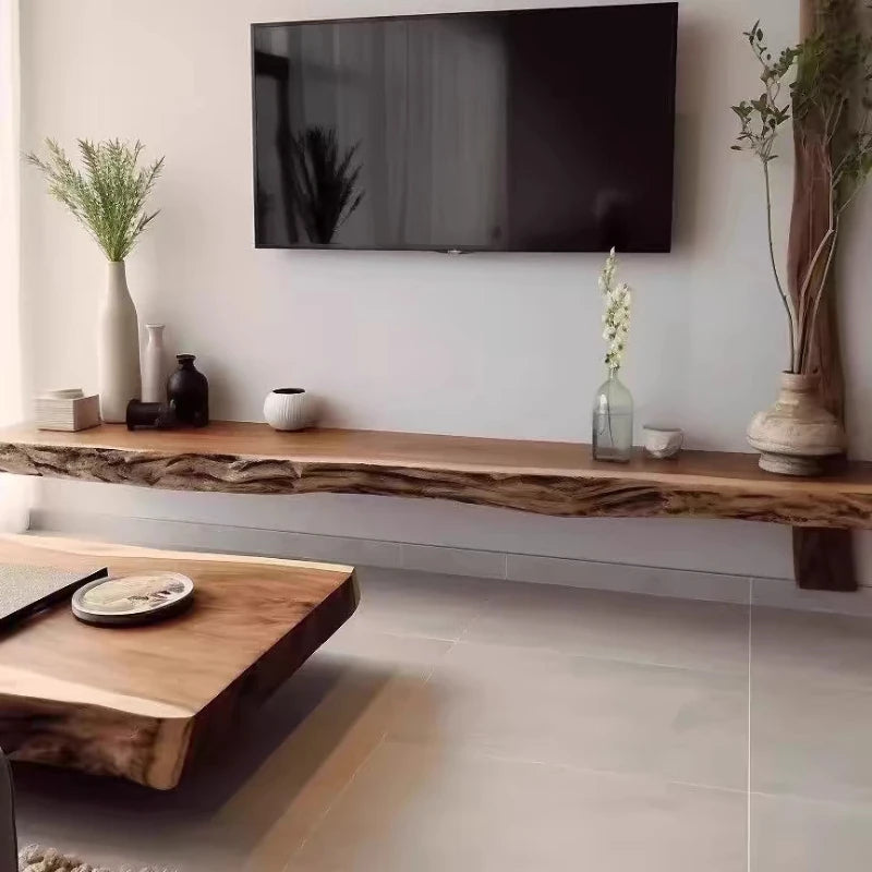 Wooden Modern Tv Stands Living Room Bedroom Minimalist