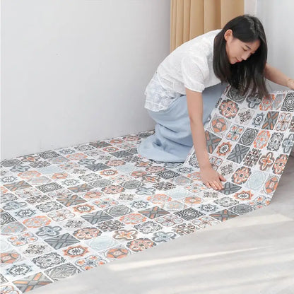 Self Adhesive Waterproof Tile Floor Bathroom Living Room.
