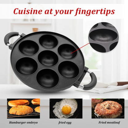 Cast iron Non-Stick Cooking Skillet For Breakfast